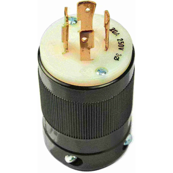 Marinco Locking Plug, L15-20P, 20 A, 250V AC, Three Phase, 3 Pole, Screw Terminals, Spring Clamp Terminals 2015P - main